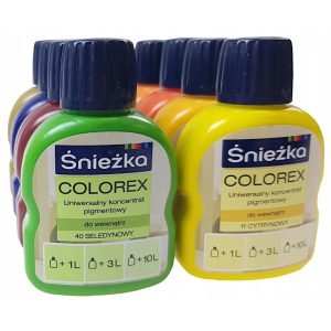 Красители Sniezka Colorex